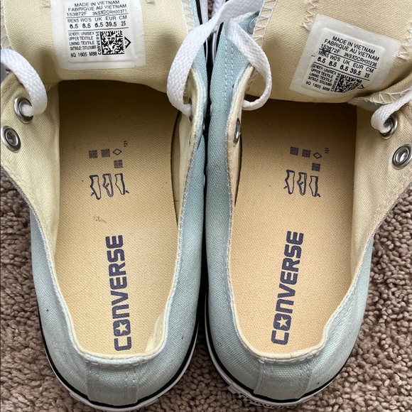 Converse All Star Light Mint Green Sneakers - Picture 7 of 7